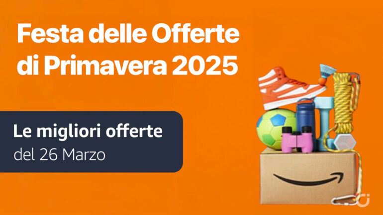 amazon offerte di primavera 26 marzo 2025