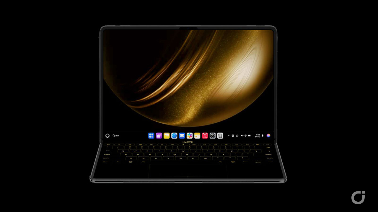 Huawei lancia il MateBook Fold da 18″ con un design che ricorda lo stile Apple