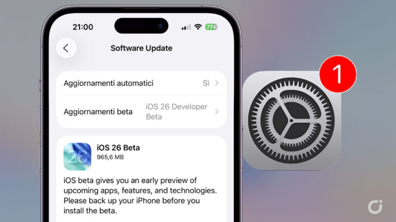 ios 26 aggiornamenti automatici spazio memoria