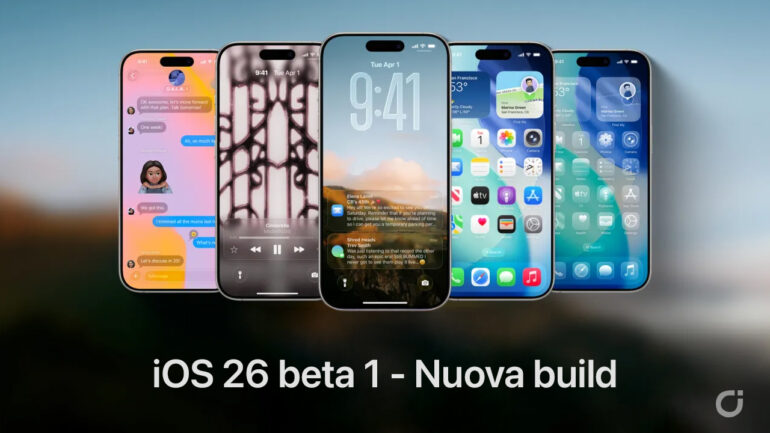 ios 26 beta 1 nuova build