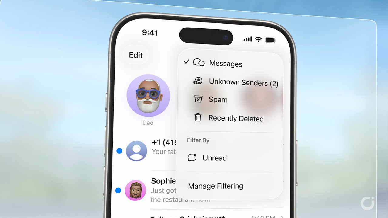 7. Filtro per mittenti sconosciuti