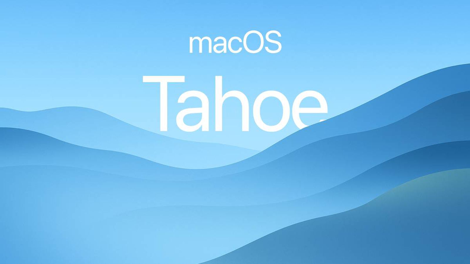 macOS Tahoe
