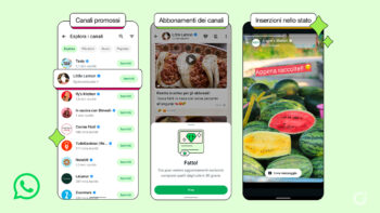whatsapp pubblicità