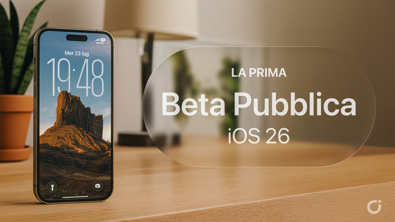 ios 26 prima beta pubblica