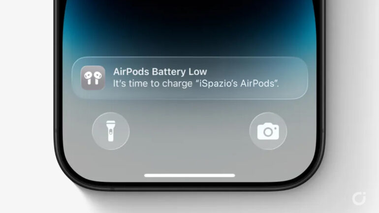 ricaricare airpods ios 26
