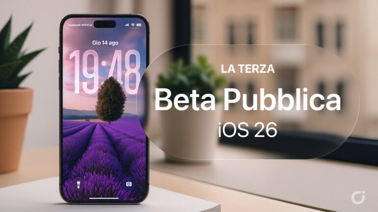 ios 26 beta 3 pubblica