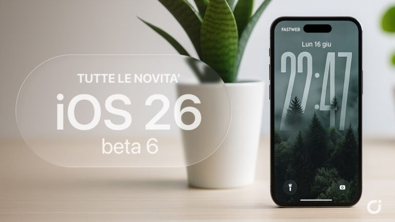 ios 26 beta 6 novita