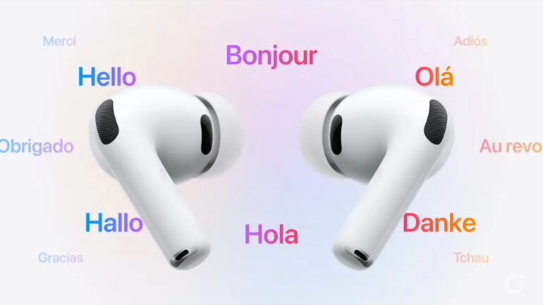 airpods traduzione live