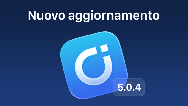 ispazio aggiornamento app