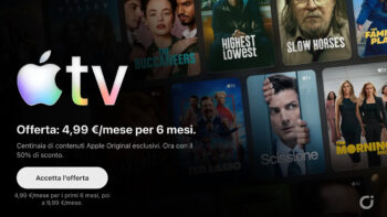 Apple lancia una promozione: 6 mesi di Apple TV a metà prezzo!