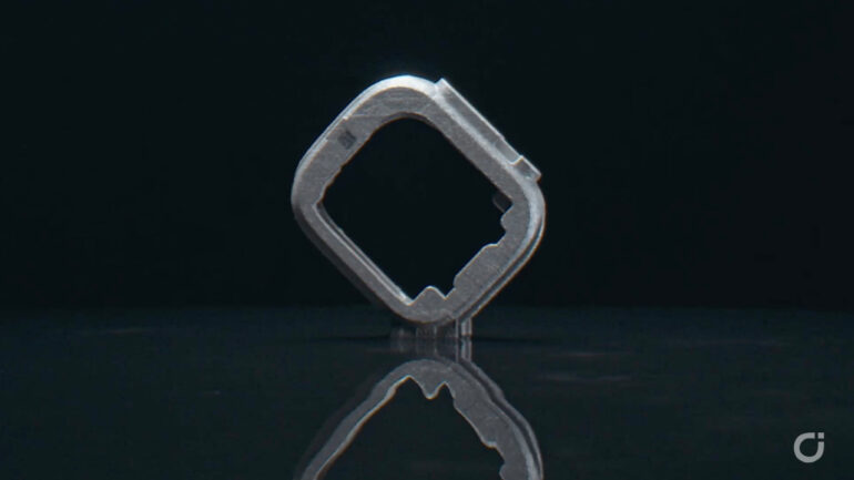 apple watch titanio 3d