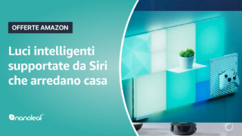 Nanoleaf, le bellissime luci smart HomeKit che arredano qualsiasi parete, sono in sconto!