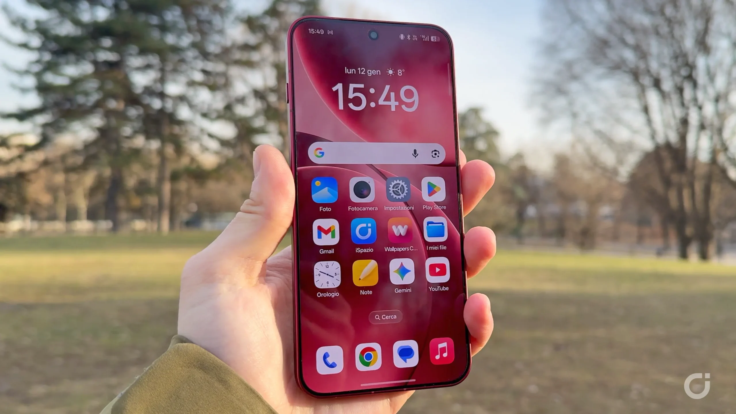 OPPO Find X9 schermo