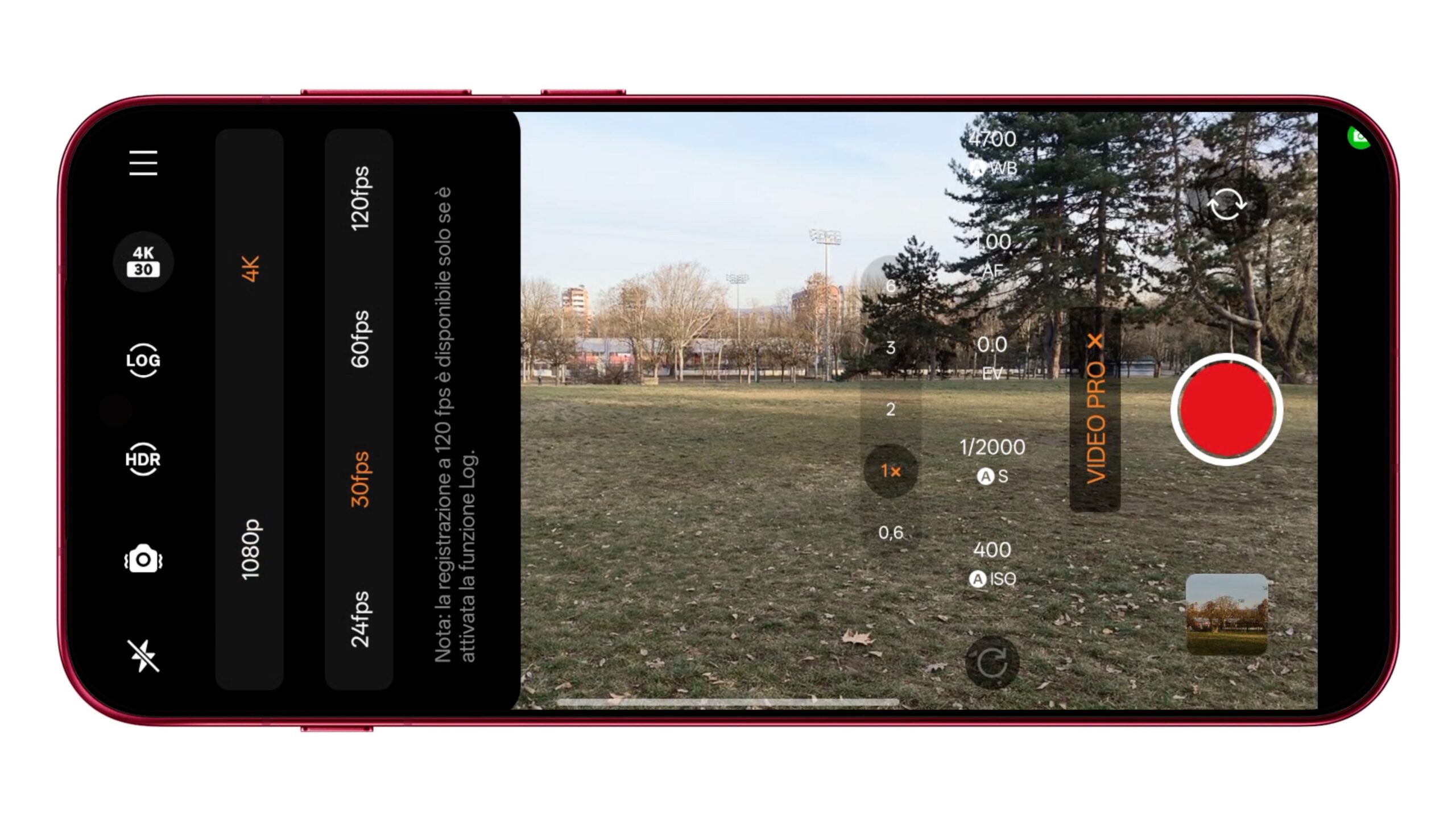 OPPO Find X9 impostazioni video avanzate