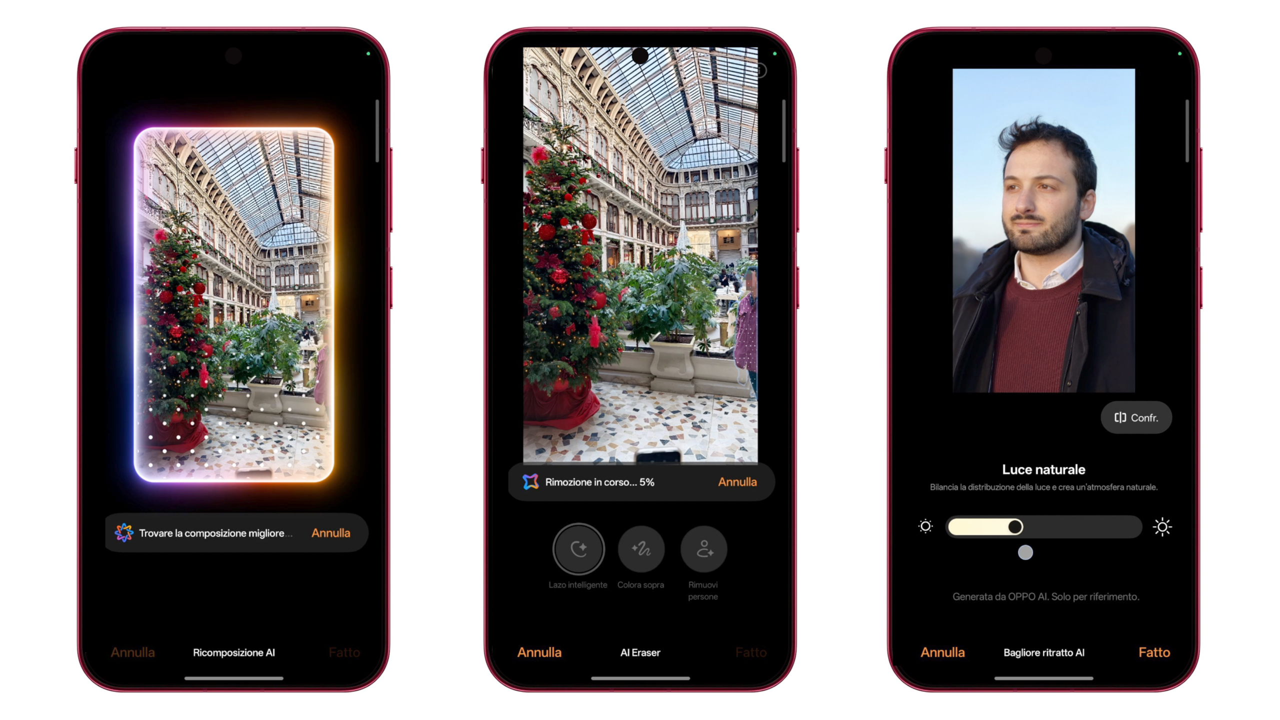 ColorOS Strumenti correzione foto AI