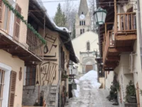 dettaglio paese di montagna