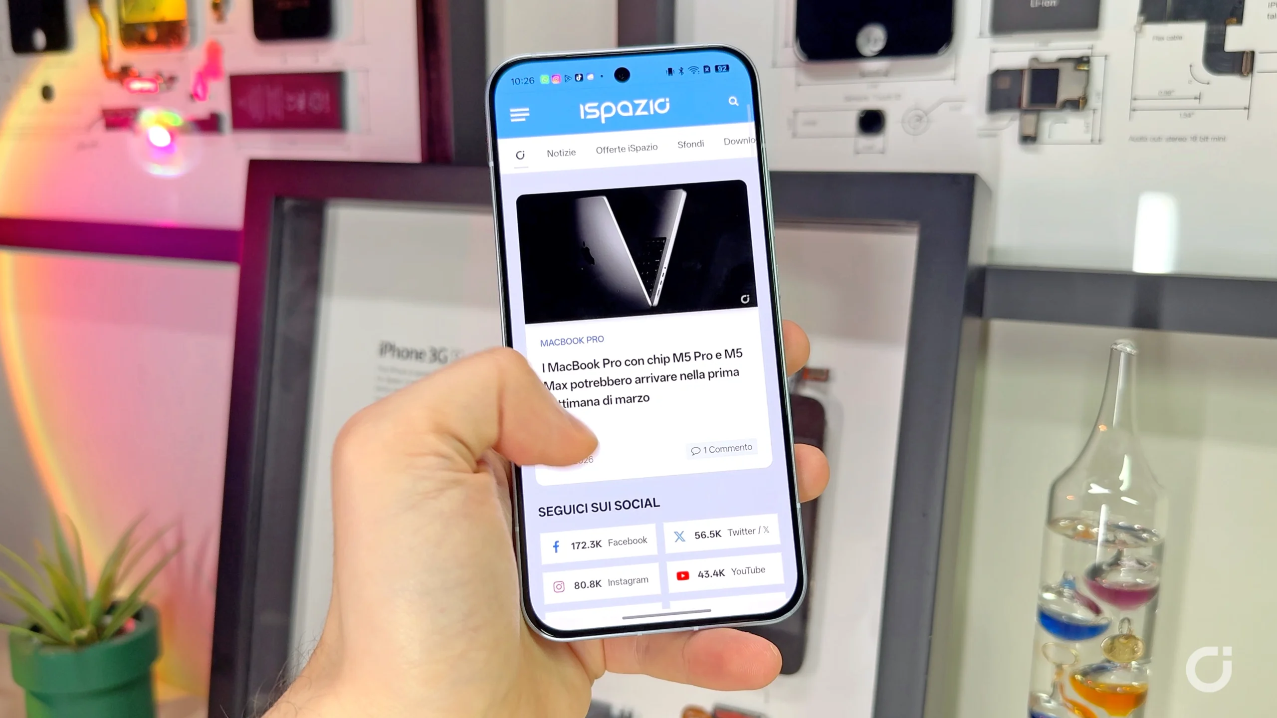 iSpazio su OPPO Reno 15 pro