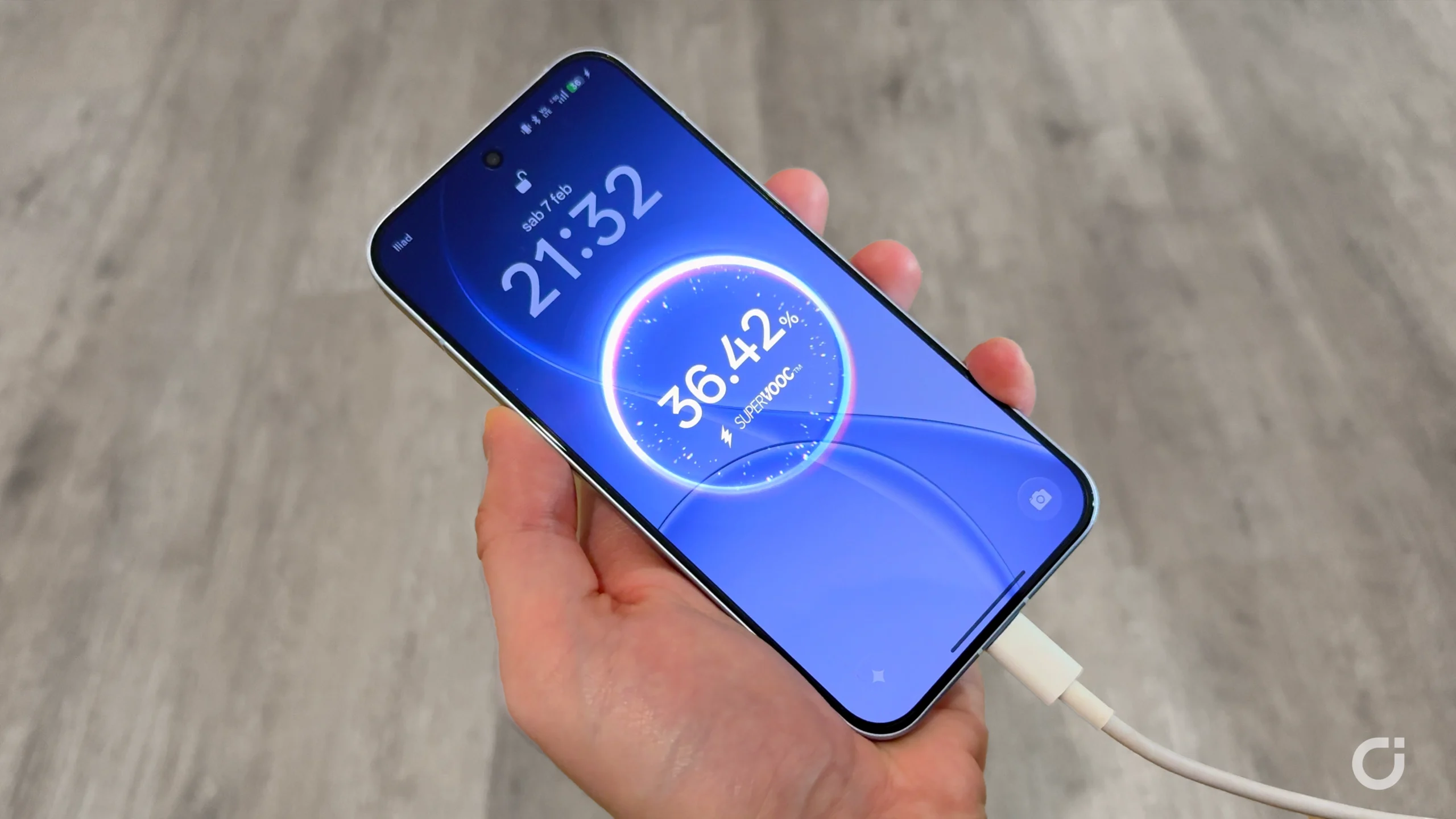 Ricarica SuperVooc 80W